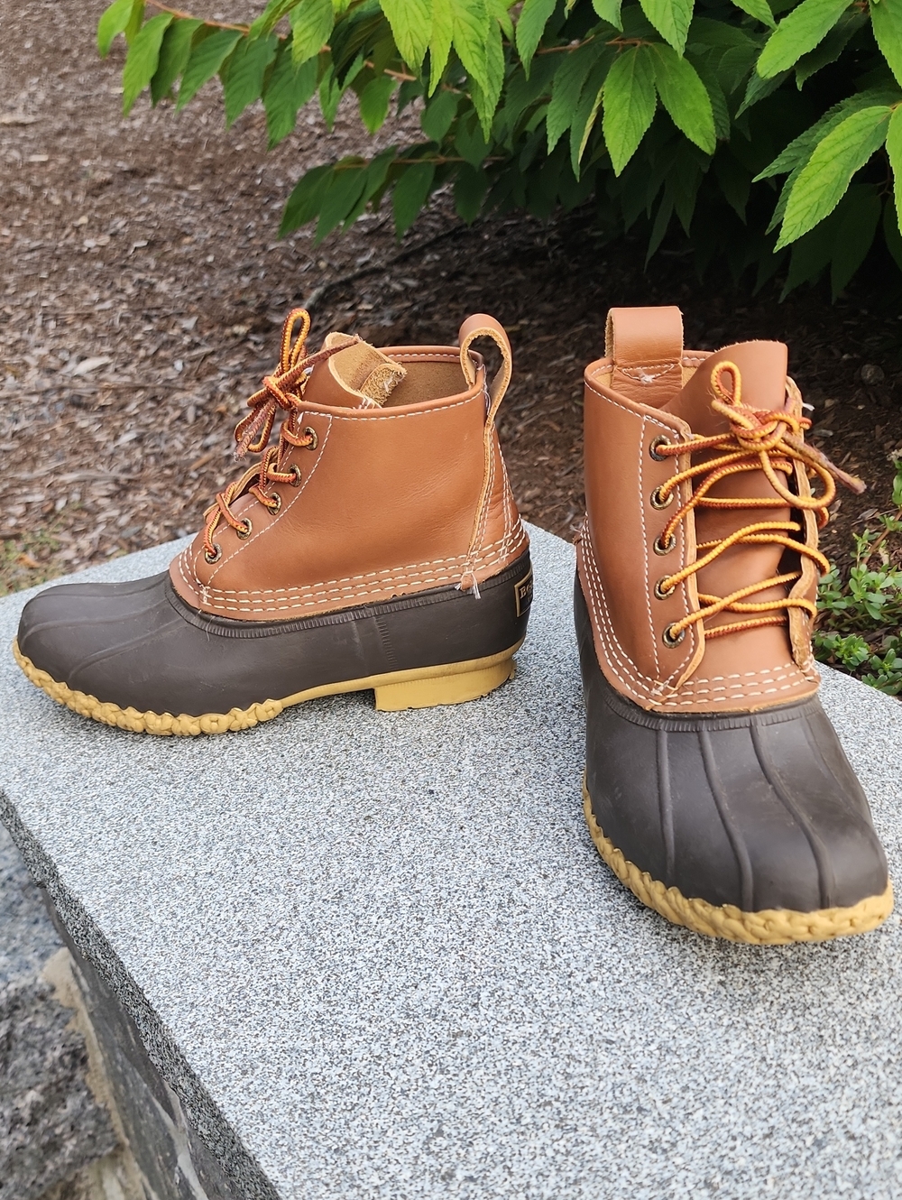 LL Bean 6" Duck Boots size 7